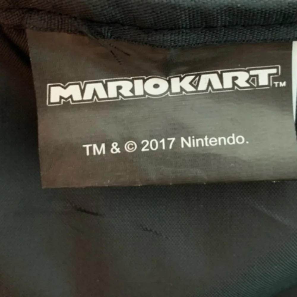 Mario Kart Backpack Book Bag Tote school colors Multicolor Blue Red Yellow Green